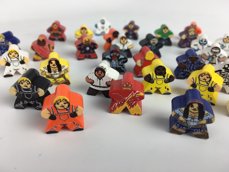 Full Color Printed Meeple